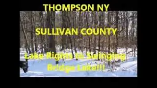 For Sale .85 Acre Quaint Country Building Lot Thompson NY
