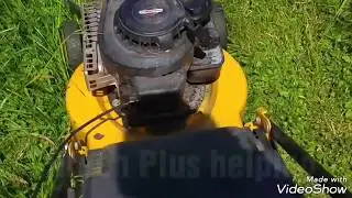 Green Plus helps the starting of the lawnmower - Green Plus Fuel a fűny&iacute;r&oacute;g&eacute;p motorban
