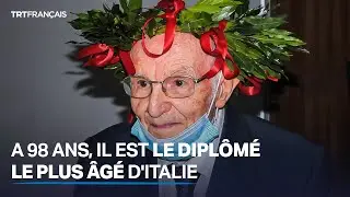A 98 ans, il devient &agrave; nouveau le dipl&ocirc;m&eacute; le plus &acirc;g&eacute; d&rsquo;Italie