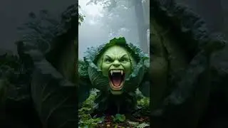 massive cabbage rolls out from the fog #animation #shorts #shortvideo #music