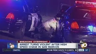 K9 bites driver after San Marcos chase, struggle
