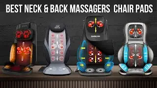 Best Massage Chair Pad for Neck and Back Pain | Top 5 with Heat & Shiatsu