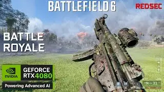 Battlefield 6 REDSEC Battle Royale | RTX 4080 | R7-5800X3D | 4K 1440p DLSS 4 FG