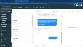 How your SMS conversations in Automate 365 appear in NowCerts