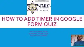 How to Set Time Limit for Google Forms to conduct online assessment|Timify.me