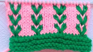 दो रंग स्वेटर डिजाइन | Latest Two Colour Sweater Knitting Design | Bunai Ki Duniya