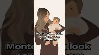 Monte o seu look para sair com sua filha
