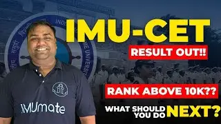 IMU-CET 2025 Result Out! What to Do If Your Rank Is Above 10,000? | IMUCET 2025 Results | IMU Result