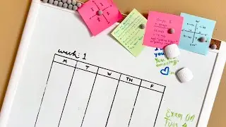 U Brands Magnetic Dry Erase Board With Cork Strips