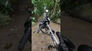 Jalur gowes yang banyak Oksigennya di Kampung 99