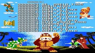 NES 9999999 in 1 Gameplay : Non-Stop Classic Arcade Action