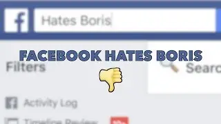 Facebook Hates Boris