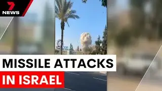 Iran launches missile strikes on Israel, Australians evacuate | 7NEWS