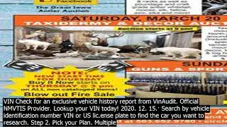 Vin check auction live remove surprises with detailed vehicle history. view previous aucti