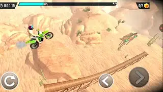 Best Bike Stunt game in mobile 🏍️ Gameplay | High Graphics bike stunt game 🎮 #bikechallenge #game