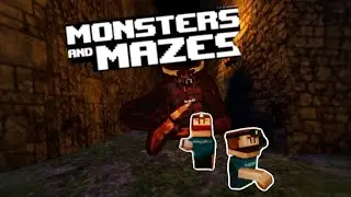 Это моя НОВАЯ любимая игра ужасов в виртуальной реальности (Monsters and Mazes)