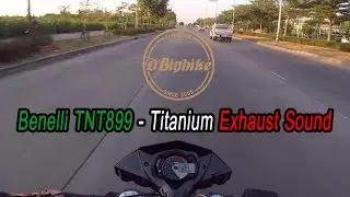 Benelli TNT899 Titanium Exhaust Sound Test ride ep.10
