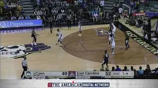 Elijah Hughes falls asleep man to man defense