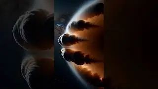 AI-generated soundscapes featuring cosmic voids, stars, planets,and a dark atmosphere.#SciFi #shorts