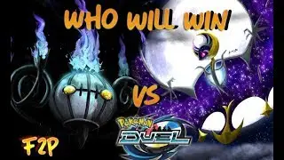 Lunala vs Chandelure Ghost Gym Cup game 2 Pokemon duel