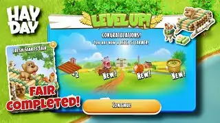 Finally Level 51! 🚜 Fresh Starts Fair Completed | Hay Day Gameplay