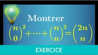 Démontrer une somme avec coefficient binomiaux • Méthode combinatoire • prépa MPSI PCSI ECS