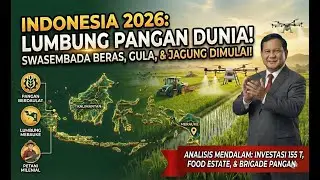STOP IMPOR! Strategi Gila Indonesia Jadi Raja Pangan Dunia Dimulai!