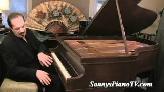 Summertime By Sonny on Marshall & Wendell Piano For Sale Gorgeous Art Case $5900.