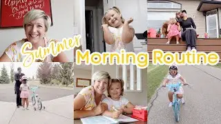 *NEW* A Relaxed Summer Morning Routine | Summer Vacation Edition |  Real Life | Living Her Best Life