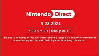 Nintendo Direct September 2021