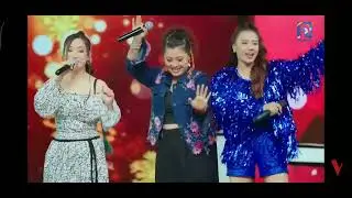khem vs melina😅 ahile samma ko ramailo  dohori 😍🙏 panko pasala #thevoicekids #khem#melina 🤗ramailo