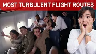 These Flight Routes Will TERRIFY You! (Most Turbulent Routes in the World)