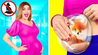 Lustige Wege Haustiere Ins Krankenhaus zu Schmuggeln |Intelligente Gadgets vs Hacks 4Fun Challenge
