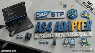SAP CPI AS4 Adapter - Quick Interview Revision Guide