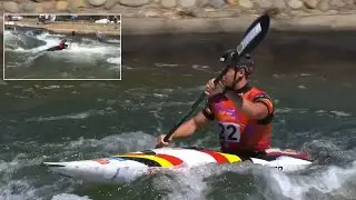 Gabriel De Coster, BEL - Kayak Heats / 2025 ICF Canoe-Kayak Slalom World Championships Sydney