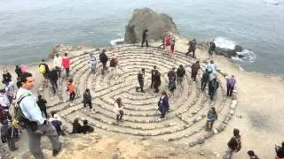 Walking the Land's End Labyrinth