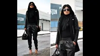 Baggy Leather Pants