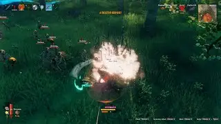 Valheim - Snapshot - Skull Splittur Splitting Skulls - Skeletons Get a Surprise Axe & Bones Fly