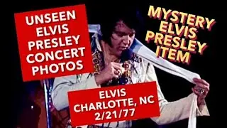 UNSEEN Elvis Presley SHOCKING 1977 Concert PHOTOS + RARE Elvis Presley memorabilia 