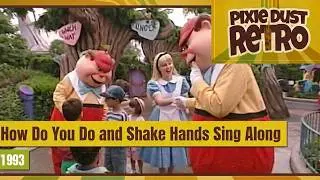 Disneyland Paris How Do You Do and Shake Hands Sing Along with Alice in Wonderland & friends