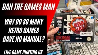 Why do SO MANY Retro Games have NO Manual?