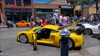 Exotic Car Show Huntington Beach California