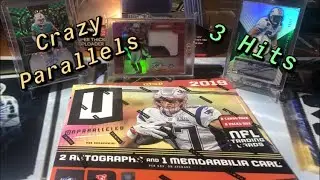 2019 Panini Unparalleled Football Hobby Box