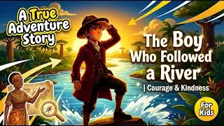 🌍 The Boy Who Followed a River | A True Adventure Story for Kids #kidsstory
