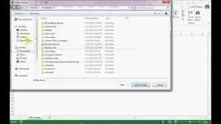 Export subfolder and files to Excel from any Folder