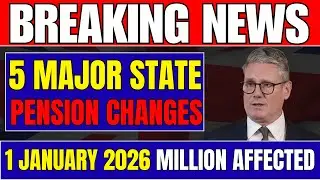 💣 BOMBSHELL: 5 Major State Pension Changes Hit UK Pensioners From 1 January 2026!