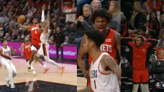Jalen Green shocks literally everyone with nastiest poster dunk on Anfernee Simons 😳