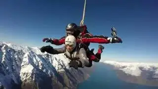 My amazing Sky Dive from 15,000 ft with NZone Queenstown