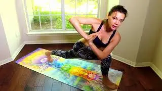 #Vinyasa Twists for Detox Somatic Healing Trauma Spine Posture Face Massage Yoga