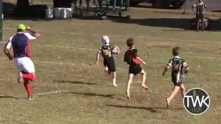 Rugby - Epic try by South African 9 year old !!